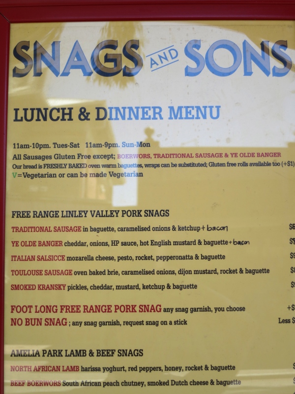 Snags and Sons, Perth